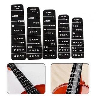 New Arrival~Sticker Intonation Learning Marker Stickers Violin 1/8-4/4 14*4*1cm Beginners