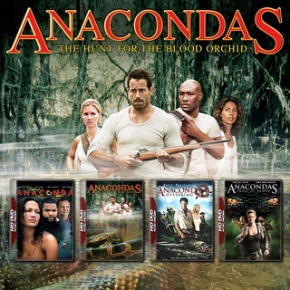 DVD ANACONDAS รวมอานาคอนดา 1-4 (เสียง ไทย/อังกฤษ ซับ ไทย/อังกฤษ) หนัง ดีวีดี