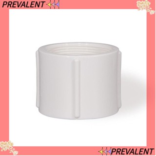 Preva จุกปิดปลายท่อ PVC ทรงกลม สีขาว น้ําหนักเบา SCH 40 3/4 นิ้ว