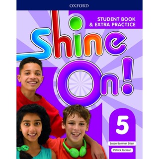 (Arnplern) : หนังสือ Shine On! 5 : Student Book +Extra Practice (P)