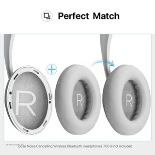 【seve*】แผ่นครอบหูฟังไร้สาย ตัดเสียงรบกวน แบบเปลี่ยน สําหรับ Bose 700 NC700