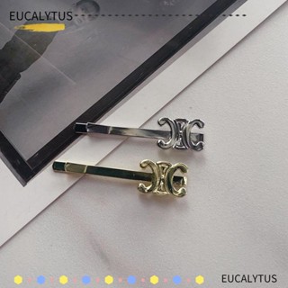 EUTUS กิ๊บติดผม ด้านข้างน่ารัก สีแคนดี้ แบบสร้างสรรค์ สําหรับเด็กผู้หญิง