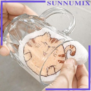 [Sunnimix] ผ้าเช็ดทําความสะอาดฟองน้ํา สําหรับบ้าน 5 ชิ้น