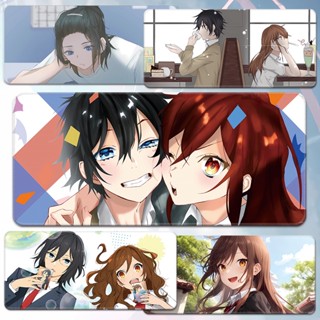 Hori san to Miyamura kun horimiya Mouse Pad Hori Kyoko Oversized Keyboard Mouse Table Mat Miyamura Isumi Two-Dimensional Anime Peripherals แผ่นรองเมาส์ คีย์บอร์ด ขนาดใหญ่