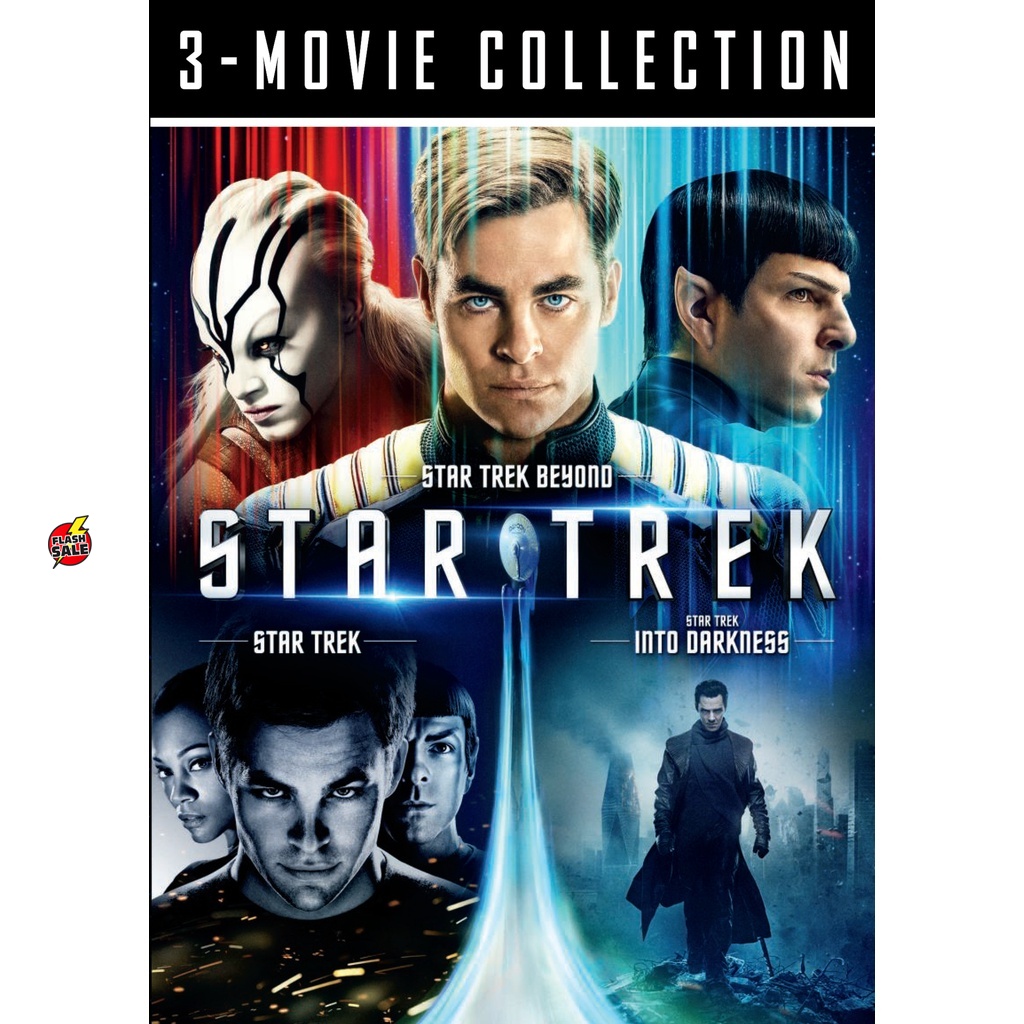 DVD ดีวีดี Star Trek สตาร์เทร็ค ภาค 1-3 DVD Master เสียงไทย (เสียง ไทย/อังกฤษ ซับ ไทย/อังกฤษ) DVD ดีวีดี