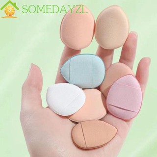 Somedayzl พัฟฟองน้ําแต่งหน้า ไฮไลท์ ปลายนิ้ว ขนาดเล็ก 7 ชิ้น