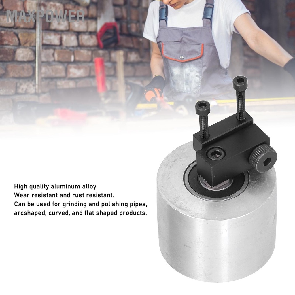 Maxpower เข็มขัดเครื่องบดติดตามล้ออลูมิเนียมขับเคลื่อนล้อสําหรับงานไม้เข็มขัดเครื่องจักร