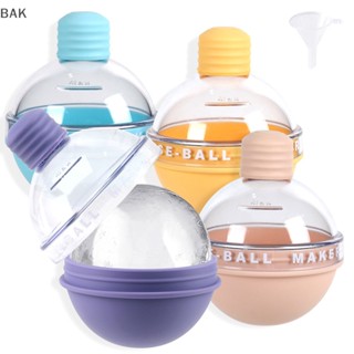 Bak แม่พิมพ์ทําน้ําแข็ง ฮอกกี้ วิสกี้ พลาสติก ทรงกลม DIY