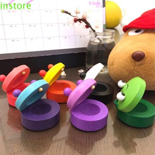 Instore เครื่องทําเสียงเคาะ คาสตาเน็ต คลาสสิก น่ารัก ของขวัญ สําหรับเด็ก