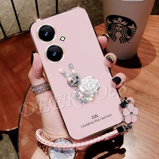  พร้อมส่ง เคสโทรศัพท์มือถือแบบนิ่ม กันกระแทก ลายกระต่ายน่ารัก สําหรับ VIVO Y78 Y36 Y27 Y02 Y02T Y02A V27 V27e 5G 4G VIVOY78 VIVOY36 VIVOY27