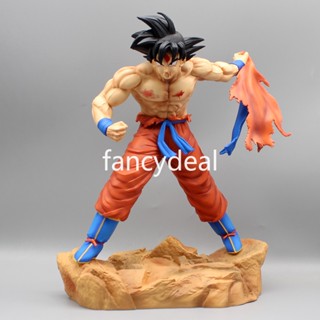 โมเดลฟิกเกอร์ PVC อนิเมะ Dragon Ball Z Son Goku GK ขนาด 34 ซม. ของเล่นสําหรับเด็ก