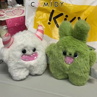 Camidy จี้ตุ๊กตามอนสเตอร์หิมะตัวน้อยสุดน่ารักตุ๊กตาจี้ตุ๊กตามูลค่าสูงจี้กระเป๋านักเรียนพวงกุญแจ