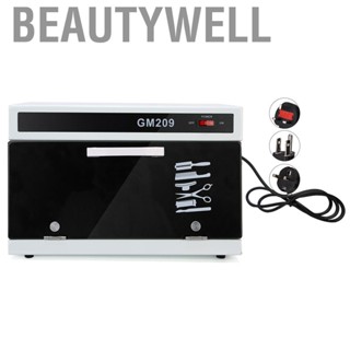 Beautywell 8L UV Low Temperature Cleaning Cabinet High Efficiency for Mouth Muffle Nail Art Tools