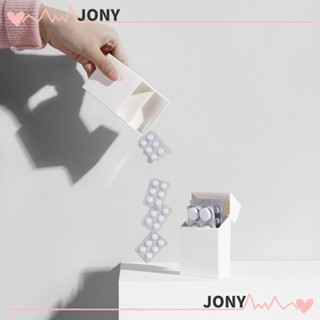 Jy1 กล่องลิ้นชัก ABS แบบหนา สีขาว สําหรับจัดเก็บของ ใช้ในบ้าน