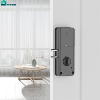 ไม่ต้องเจาะ Tuya Smart Bluetooth Indoor Door Lock APP จัดการอัจฉริยะ ปลดล็อกแบตเตอรี่ต่ำ ปลดล็อกอัตโนมัติ บ้านอัจฉริยะ ระบบกันขโมยบ้าน