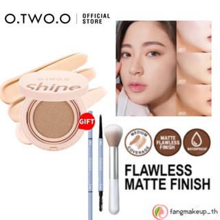 【ซื้อ 1 TAKE 2】O.TWO.O แป้งอัดแข็ง ให้ความชุ่มชื้น ติดทนนาน 3 สี