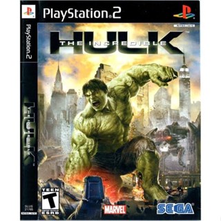 แผ่นเกมส์ The Incredible Hulk Ps2 พร้อมส่ง