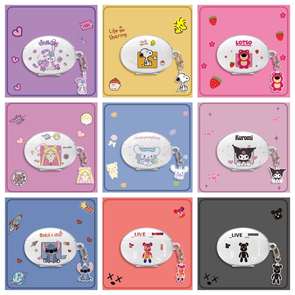 เคสป้องกันหูฟัง TPU แบบนิ่ม ลายน่ารัก สําหรับ HUAWEI Freebuds 4i Freebuds 4i
