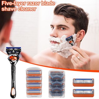 4x Replacement Blades For Gillette Fusion Razor Shaver Trimmer Shaving Gift