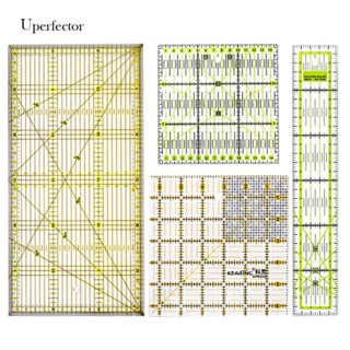 [Uperfector.th] ไม้บรรทัดอะคริลิค สําหรับตัดเย็บเสื้อผ้า DIY