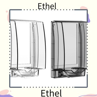 Ethel1 ฝาครอบสวิตช์ ป้องกันไฟกระเด็น สําหรับห้องน้ํา 1 ชิ้น