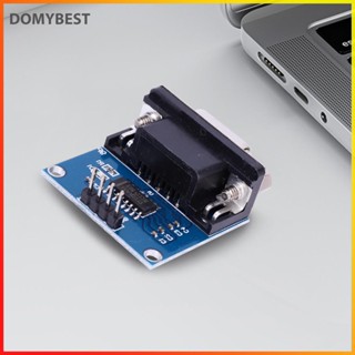 ❤ Domybest ชิปโมดูล MAX3232 RS232 เป็น TTL ตัวเมีย Serial เป็น TTL 3.3V-5.5V MAX3232 -au