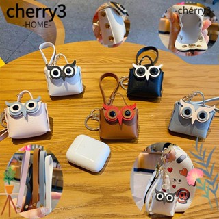 Cherry3 พวงกุญแจ จี้ตุ๊กตานกฮูกน่ารัก หลากสี สําหรับห้อยกระเป๋า