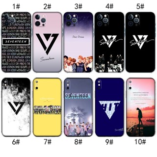 เคสใส ลาย Kokp Seventeen 17 สําหรับ iPhone XR 5 5s SE 6 6s Plus MZD103