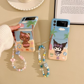 เคสโทรศัพท์มือถือ ป้องกันรอยขีดข่วน กันกระแทก พิมพ์ลาย สําหรับ Samsung Galaxy Z Flip 3 Flip 4