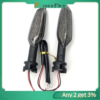 Rf ไฟเลี้ยว LED 12V IP67 กันน้ํา สําหรับรถจักรยานยนต์ FZ1 FZ8 FZ6 2 ชิ้น