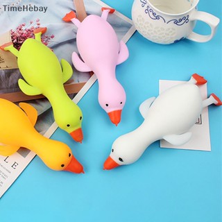 Timehebay ตุ๊กตาเป็ดเด้ง และไอออน ขนาดใหญ่ สีขาว ของเล่นสําหรับเด็ก 1 ชิ้น