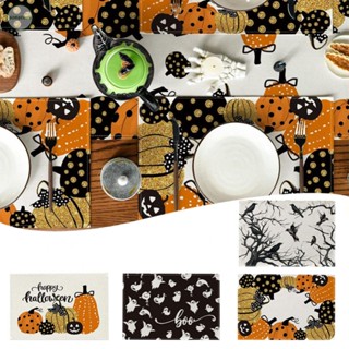 GORGEOUS~Halloween Placemat Autumn Harvest Festival Decoration Holy Day Table Mat