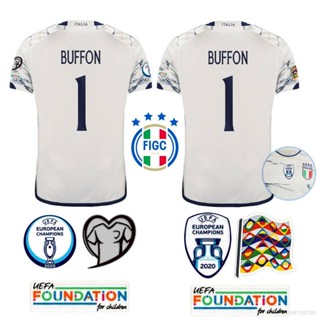 เสื้อยืดแขนสั้น ลายทีมชาติฟุตบอล Italy Buffon Away HQ1 2022-23 พลัสไซซ์ สําหรับผู้ชาย และผู้หญิง QH1