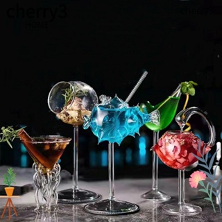 Cherry3 แก้วมัก แฮนด์เมด ทนความร้อน รูปปลา สําหรับใส่กาแฟ ชา เอสเพรสโซ่