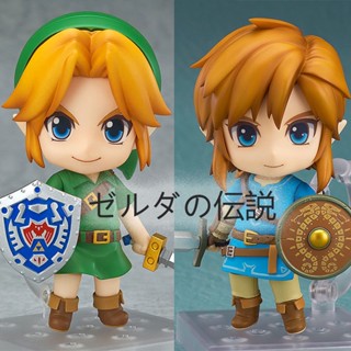 โมเดลฟิกเกอร์ Nendoroid The Legend of Zelda 553# Link 733# ของเล่นสําหรับเด็ก