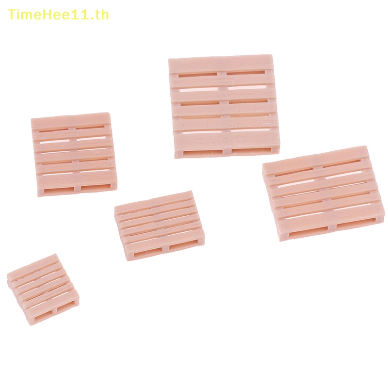 Timehee 1/64 Forklift Plate Model Garage Maintenance Tools Car Scene Accessories Toy TH