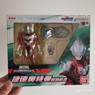 Bandai Ged Ultraman Deluxe Edition ของแท้ โมเดลตุ๊กตา ข้อต่อขยับได้ ของเล่นสําหรับเด็ก