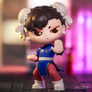 [พร้อมส่ง] ของเล่นฟิกเกอร์การ์ตูน POPMART POPMART Street Fighter Showdown NV6P