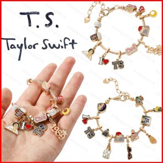 Yb1 Taylor Swift จี้สร้อยคอ สร้อยข้อมือแฟชั่น DIY BY1