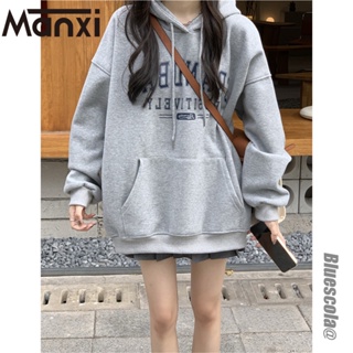 Manxi สเวตเตอร์ เสื้อกันหนาว ผู้หญิง สะดวกสบาย และทันสมัย A98J1JG