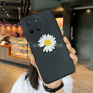 เคสโทรศัพท์มือถือนิ่ม ลายดอกเดซี่ พร้อมขาตั้ง สําหรับ Realme 11 Pro Plus Realme 11 4GBack