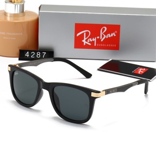 Rayban แว่นตากันแดด เลนส์โพลาไรซ์ ทนรังสียูวี ระดับไฮเอนด์ สไตล์เรโทร สําหรับผู้หญิง และผู้ชาย