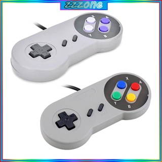 Zzz แผ่นควบคุมเกมคอนโซล 16 บิต สําหรับระบบ SuperNintendo SNES