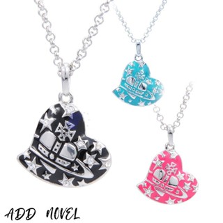 0807-YWTY-SDY Queen Mother of the West Weiweian Vivienne Paint Heart-Shaped Starry Necklace Female Special Interest Light Luxury Clavicle Chain LD8V