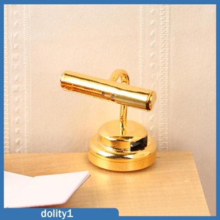 [Dolity1] โคมไฟติดผนัง โลหะ อเนกประสงค์ 1:12 สําหรับตกแต่งบ้านตุ๊กตา