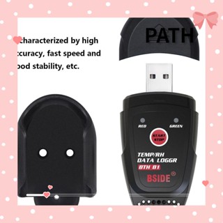 Path เครื่องวัดอุณหภูมิความชื้น ความชื้น อัตโนมัติ ความแม่นยําสูง USB