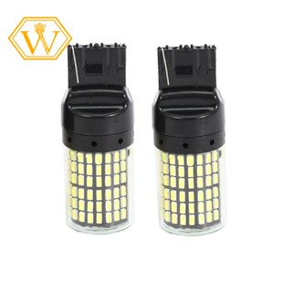 หลอดไฟเลี้ยว Led T20 7440 W21W Wy21W 144-Smd ไม่มีไฮเปอร์แฟลช T20 7440 2 ชิ้น