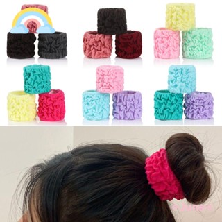 June Scrunchie ยางรัดผมหางม้า ยืดหยุ่น คละสี