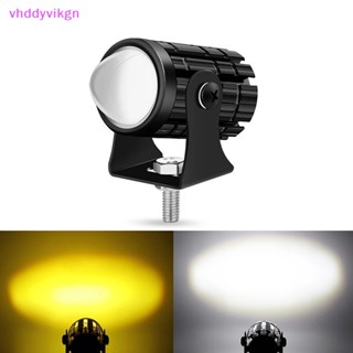 Vhdd ไฟโปรเจคเตอร์ LED เลนส์คู่ ขนาดเล็ก สําหรับรถจักรยานยนต์ ATV สกูตเตอร์