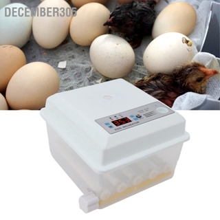 December305 16 Eggs Incubator Automatic Chicken อุณหภูมิคงที่เครื่องฟักไข่สัตว์ปีกสำหรับไก่ห่านเป็ดขาว